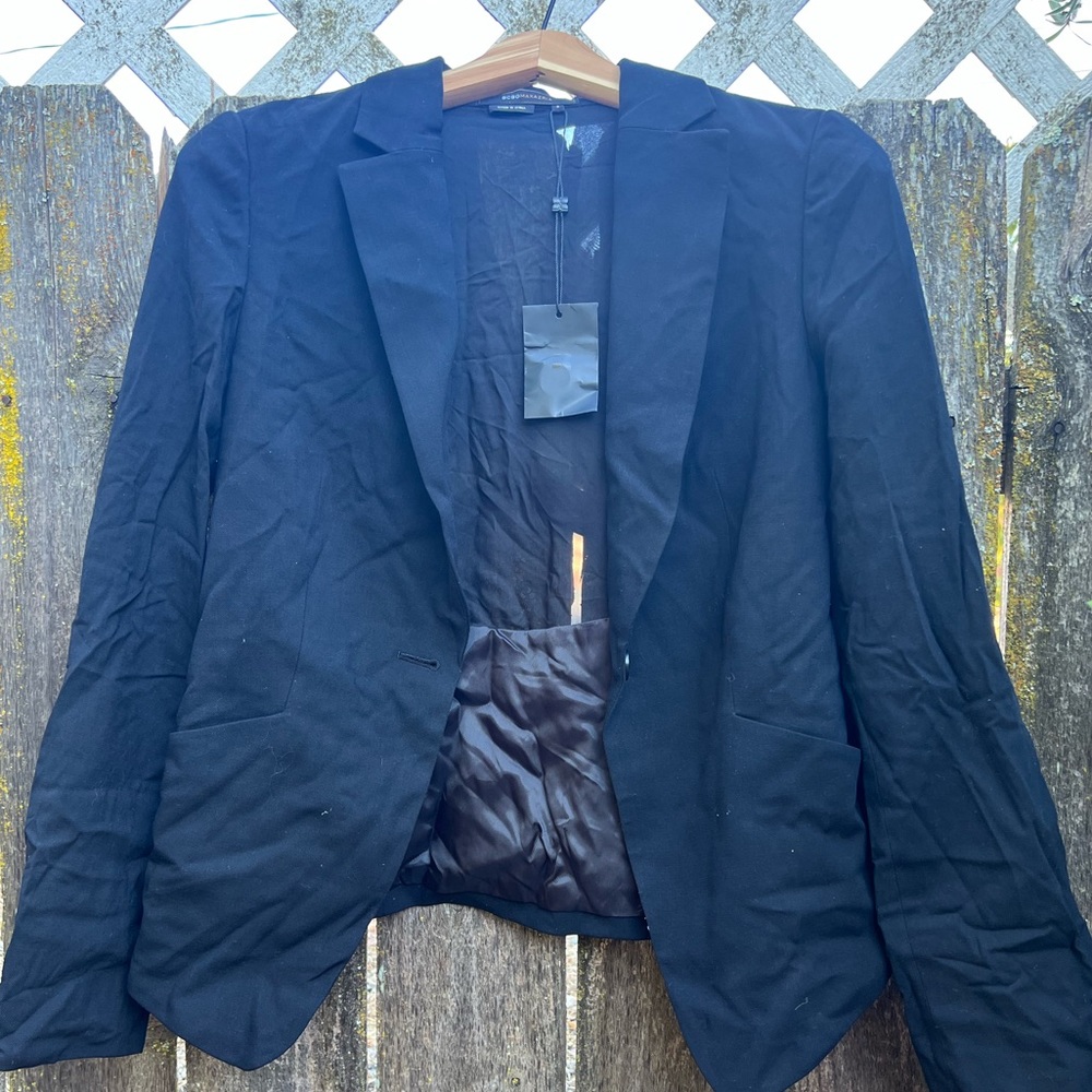 LIKE NEW BCBG MaxAzria Blazer with Back Detail
